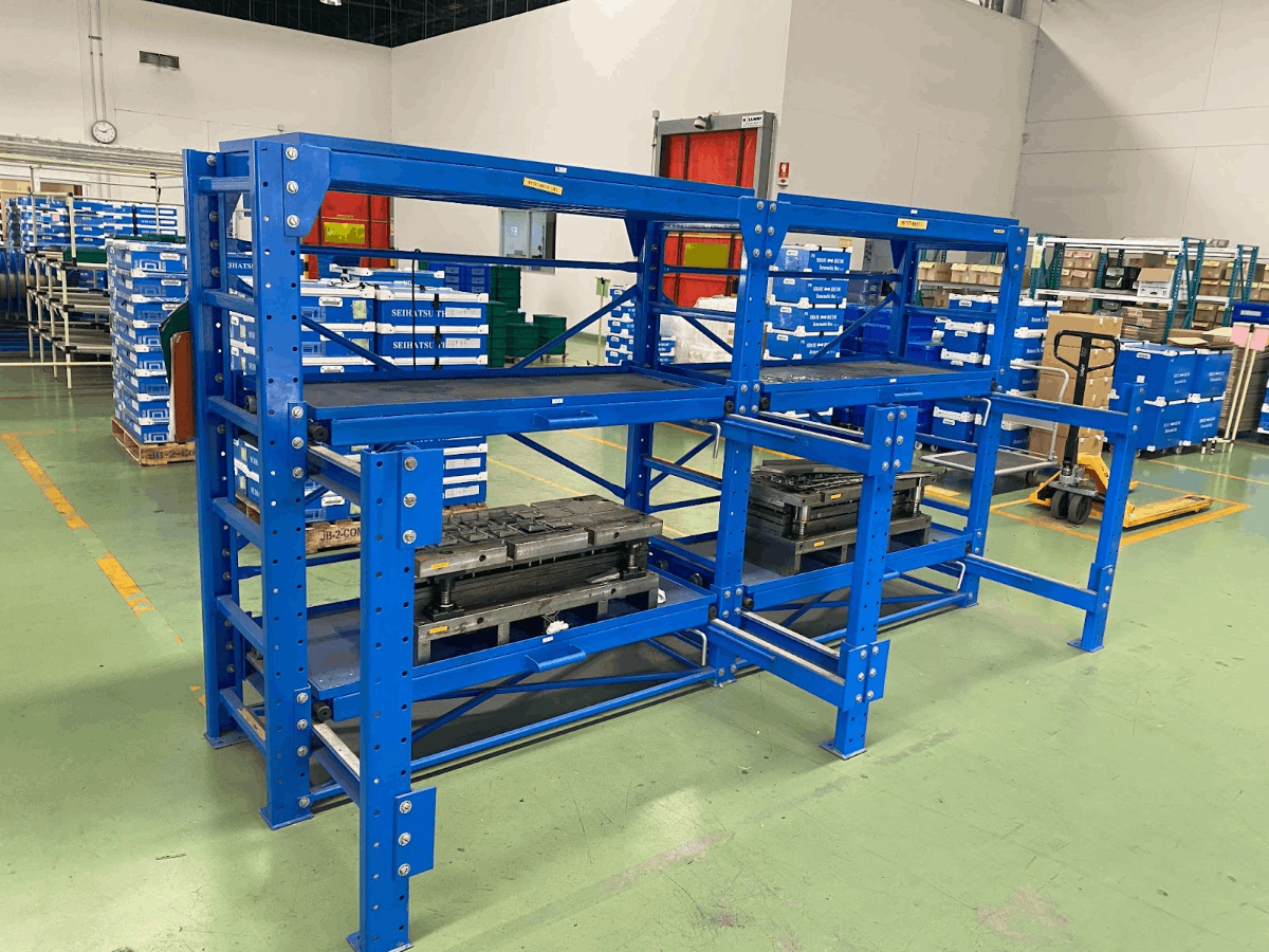 Slide rack นวัตกรรมการจัดเก็บที่ช่วยประหยัดพื้นที่ในคลังสินค้า