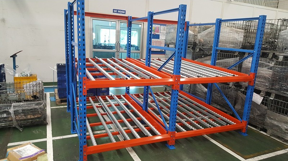 Flow Rack เทคโนโลยีจัดการคลังสินค้าแบบ FIFO เพิ่มประสิทธิภาพโลจิสติกส์ให้ไหลลื่น
